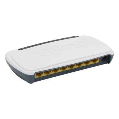 SW-804 - PLANET SW-804 switch Gestionado Fast Ethernet (10/100) Blanco