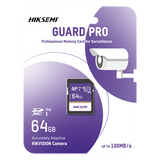 HS-SD-P10/64G/GUARDPRO - HIKSEMI by HIKVISION Tarjeta SD / 64 GB / Lectura 100 MB/s HS-SD-P10/64G/GUARDPRO