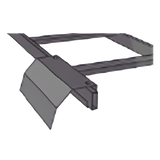 CH-BC12TB-EP - Charofil Bajada de Cable para Escalera Tubular / 12' de Ancho / Acero al Carbono CH-BC12TB-EP