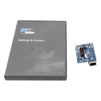 NETCOM2P - Keyscan-Dormakaba Convertidor Serial a TCP/IP / RJ45 10/100 Ethernet / AES Rijndael NETCOM2P