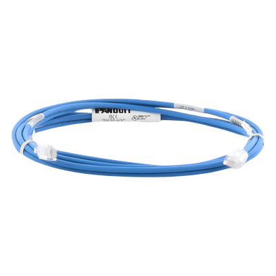 UTP28SP10BU - Cable de Parcheo / Cat6 / UTP / 28AWG / Diámetro Reducido / 3.05 m (10 Pies) / Azul