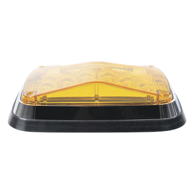 XLTE1755A - Luz de Advertencia LED / 8 x 6" / 11 Patrones de Destello / IP67 / 12-30 VCC / ECE R65 / SAE J845