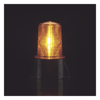 X62A - Mini Burbuja LED / Ámbar / 12-80 VCC / IP66/IP67 / SAE J845 Clase III / 70 FPM
