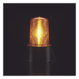 X62A - Mini Burbuja LED / Ámbar / 12-80 VCC / IP66/IP67 / SAE J845 Clase III / 70 FPM