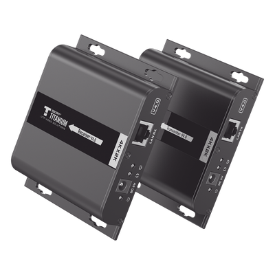 TT-683-4.0 - Kit Extensor HDMI para distancias de 120 metros / Resolución 4K @ 30Hz / Cat 6 / Soporta conexión Uno a Uno y Uno a Muchos / Soporta hasta 253 Rx / Baja Latencia / Uso 24/7 / Soporta HDbitT / Compatible con Switch Gigabit