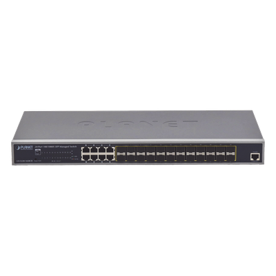 GS-5220-16S8CR - PLANET GS-5220-16S8CR switch Gestionado L2+ Gigabit Ethernet (10/100/1000) 1U Azul