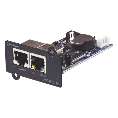 RMCARD205 - CyberPower RMCARD205 UPS Tarjeta de gestión de red Negro, Azul Si Si