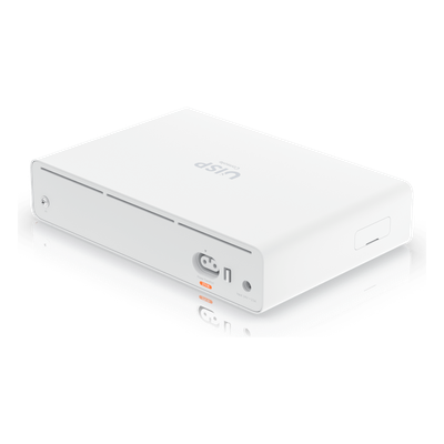 UISP-CONSOLE - Consola Gateway-Switch / 8 Puertos LAN GbE RJ45 / 2 Puertos SFP+ 10G / Router WAN 1GbE / Rendimiento 8,500 Mbps / SSD 128 GB / Montaje Rack 1U