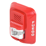 P2RL-SP - System Sensor Sirena con Estroboscópica de 2 Hilos / Candela 15-185 Seleccionable / 88+ dBA