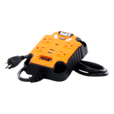29601 - Multicontacto Powerbox 1, con 4 Salidas 120 Vca, 2 USB-A / 1 USB-C, Luces LED Integradas y Soporte Magnético