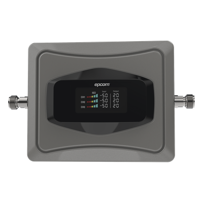 EP-TB-4GV2 - Epcom EP-TB-4GV2 amplificador de señal celular Amplificador de señal móvil para interior Negro, Gris, Blanco