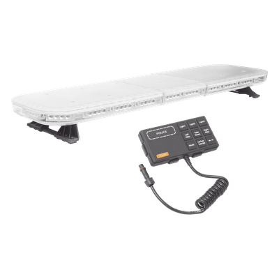 X67RBAKIT - Kit de Equipamiento para Seguridad Pública / Barra LED 88 LEDs G3 / Sirena 100W 7 Tonos / Bocina 100W 8 Ohm / IP65 / SAE / 118 cm (46.5 in)