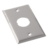 IAEFP1 - Panduit Placa de Pared Industrial / 1 Puerto / Acero Inoxidable IAEFP1