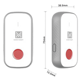 LW004-PB - Mokosmart Botón de Pánico IoT / LoRaWAN 5 km / GPS Exterior y BLE Interior LW004-PB