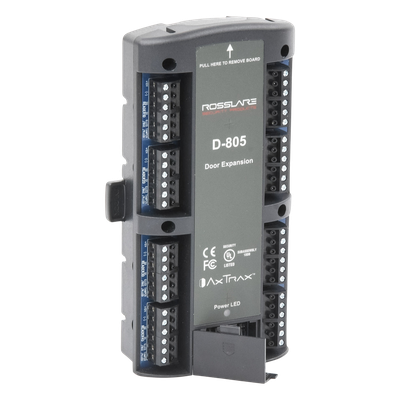 D-805 - Rosslare Security Products Tablilla de Expansión / 4 Lectores / 4 Relevadores D-805