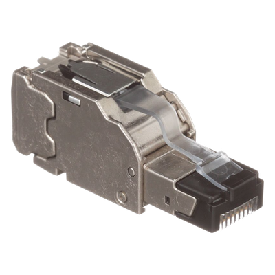 FPS6X88MTG - Panduit Plug RJ45 Blindado / Terminación en Campo / Cat5e/Cat6/Cat6A FPS6X88MTG