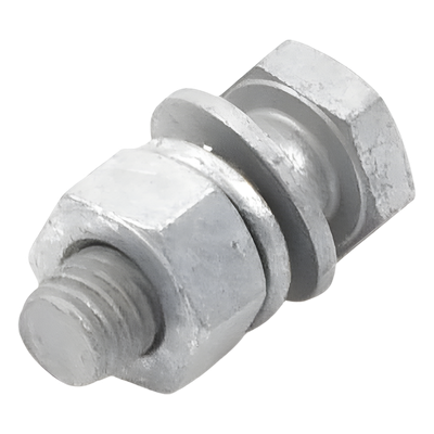 TORN-1/2X11/2 - Tornillo estructural / Grado A325 / 1/2 x 1-1/2 pulg / Cabeza hexagonal / Tuerca plana / Galvanizado