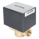 VS92B20NT - Válvula de Control Eléctrica 2 Vías / Retorno por Resorte NC / 110 V CA / DN20 3/4" NPT / PN20 / Agua 94 °C / Glicol 50%