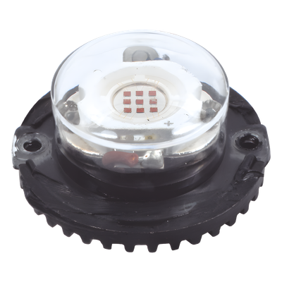 X120-W - Estrobo LED Oculto / 10W / 12 Patrones de Destello / 10-24 VCC / Policarbonato Resistente / -40°C a 65°C