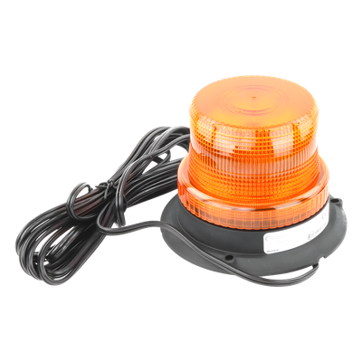 X-6465AMG - Mini Burbuja LED / Ámbar / Montaje Magnético / 12-80 VCC / 5.6" Diámetro / SAE J845 Clase III / -30°C a 50°C