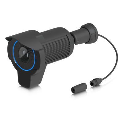 UVC-AI-LPR-B - Cámara IP LPR / 4K 8 Megapixel / Zoom Óptico 3x / IR 15 m (49.2 ft) / AI-LPR 90 km/h / IP66 IK04 / PoE+