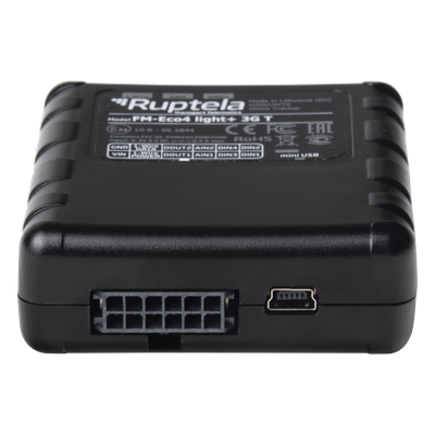 ECO4LIGHT3GT - Localizador Vehicular 3G / Sensores de combustible / RFID / Conducción eficiente / Sensor de temperatura / Deteccion de  Jammer