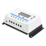 VS-3048-AU - Controlador Solar PWM / 30A / 12/24/36/48V Auto / Tierra Positivo Común / Doble USB 2.4A / Pantalla LCD