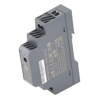 HDR-15-12 - Meanwell Fuente de Poder Riel DIN / 12VCC / 15W HDR-15-12