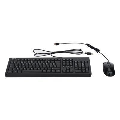 U2000 - Kit Teclado y Mouse Inalámbrico / Diseño Ergonómico / Teclas Silenciosas / Control Multimedia / Sin Drivers