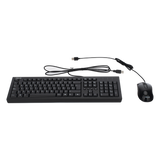 U2000 - Kit Teclado y Mouse Inalámbrico / Diseño Ergonómico / Teclas Silenciosas / Control Multimedia / Sin Drivers
