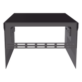 SRX21U - Epcom Industrial Gabinete de acero en color negro, para usar como base con radio aéreo IC-A120