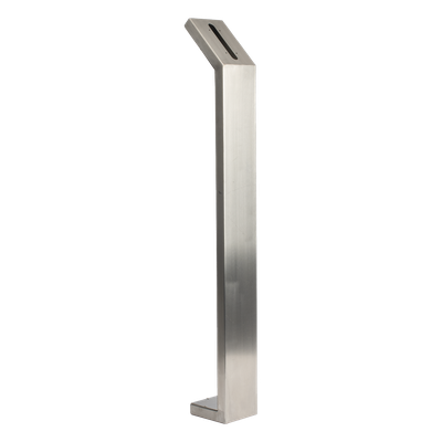 XT-SL-SS - Base de Montaje para Lectores y Biométricos / Acero Inoxidable 304 / Uso Exterior / Diseño Universal / Instalación sin Herramientas