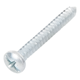 TH-10X - Tornillo autoperforante / 10 mm x 1 1/2 pulg / 1000 pzs / Acero galvanizado / -20°C a +80°C
