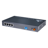 V2804-4GL-PSE - ONU Dual EPON/GPON / 4 Puertos PoE 802.3af/at Gigabit / 1 Puerto SC/UPC / Chasis Metálico / Triple Play