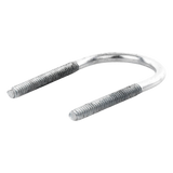 CH-ABR-U-25 - Charofil Abrazadera Tipo U / 1 pulgada / Acabado Electro Zinc CH-ABR-U-25