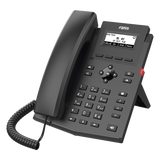 X301G - Teléfono IP / 2 Líneas SIP / Pantalla LCD 2.3" / Audio HD G.722 y Opus / Conferencia 6 Vías / PoE 802.3af / Puertos Ethernet Duales Gigabit / Soporte EHS