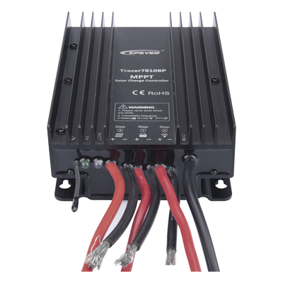 TRACER7810BP - Controlador Solar MPPT / 30 A / 12/24 V / VOC 100 VCC / IP68 / RS-485 / Compatible LiFePO4