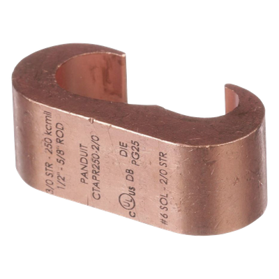 CTAPR250-2/0-L - Panduit Conector de Compresión para Tierra / Estilo E / 3/0 AWG a 250 Kcmil CTAPR250-2/0-L