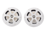 KFC-1613MRW - Par de altavoces fabricado en grado marinos en color blanco de 6.5"  de 100 W de entrada máxima