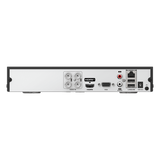 DVR-204U-M1/T - HiLook by HIKVISION DVR Híbrido / 8 Canales Combinados / 4 Canales TurboHD + 4 Canales IP