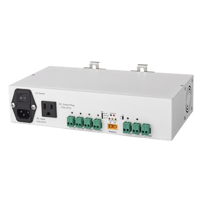 EP-DR-5212-B - Fuente de Alimentación / 52V 3A + 12V 5A / Respaldo Batería / Riel DIN / Protecciones Sobrecarga-Cortocircuito / Telecomunicaciones
