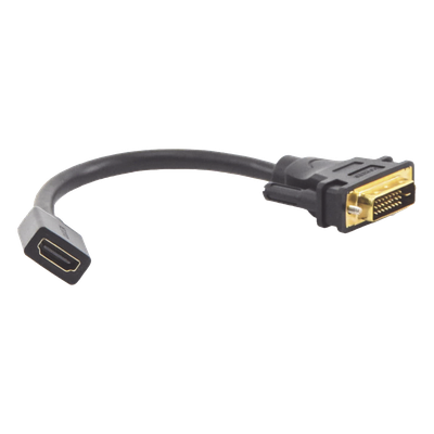 20118 - Ugreen 20118 adaptador de cable de vídeo DVI-D HDMI Negro, Oro