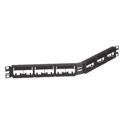 CPPLA24WBLY - Panduit Panel de Parcheo Modular / Angulado / 24 Puertos CPPLA24WBLY