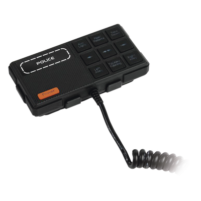 X75RBASKIT - Kit de Equipamiento para Unidades de Seguridad Pública / Barra LED 132 LEDs Hyperlux / Sirena 100W / Control de Tráfico Ámbar / IP65 / SAE