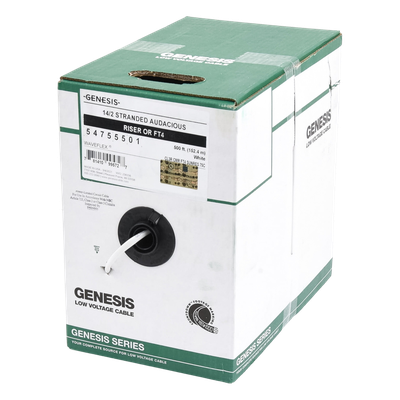 5475-5501/500 - Genesis Cable de Audio Profesional / 2x14 AWG / OFC 5475-5501/500
