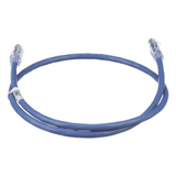 UTP6AX1BU - Cable de Parcheo UTP / Cat6A / 24 AWG / CM / 0.3 m (1 pie) / Azul