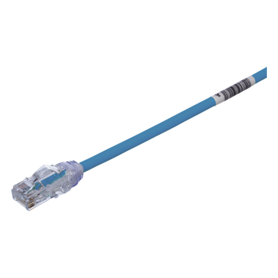 UTP28X3MBU - Cable de Parcheo UTP Cat6A / CM-LSZH / 28AWG / 3 m (9.84 ft) / Azul