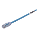 UTP28X3MBU - Cable de Parcheo UTP Cat6A / CM-LSZH / 28AWG / 3 m (9.84 ft) / Azul
