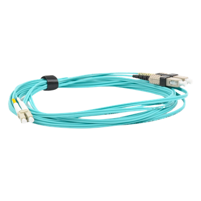 FJ2-LCSC5L-05AQ - Siemon Jumper de Fibra Óptica / Multimodo 50/125 OM3 / LC-SC Duplex FJ2-LCSC5L-05AQ