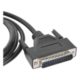 TXDB25DB9 - Adaptador Serial / DB25 Hembra a DB9 Macho / RS232 / 25 a 9 Pines / Equipo Industrial y Radios